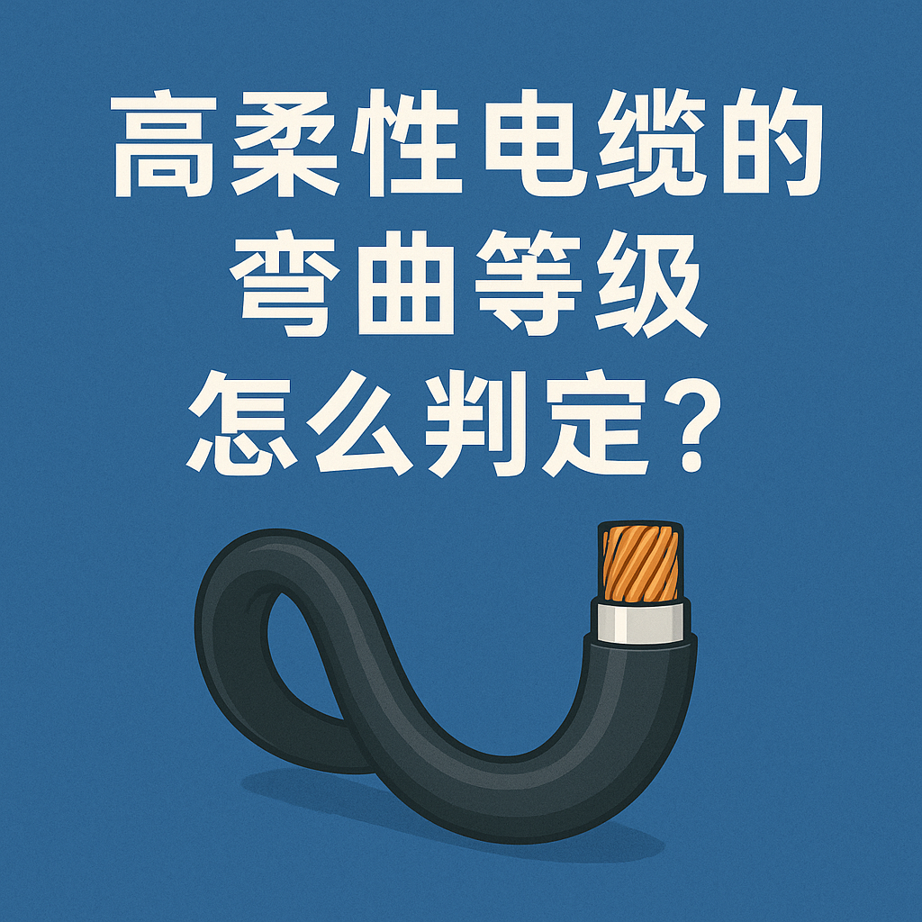 高柔性电缆的弯曲品级怎么判断？？？？？？？