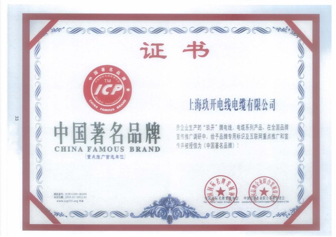 红桃国际中国著名品牌证书